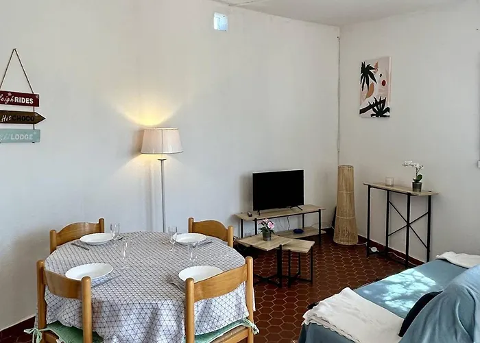 Maison Cosy à 100m De La Avec Terrasse Et Jardin - - Fr-1-529-284 Casa de Férias Torreilles